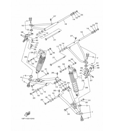 SUSPENSION AVANT & ROUE