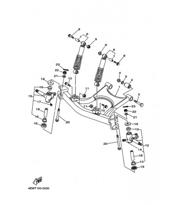 SUSPENSION AVANT & ROUE