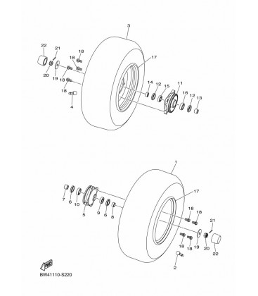 ROUE AVANT