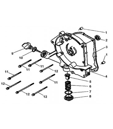 CARTER MOTEUR DROIT