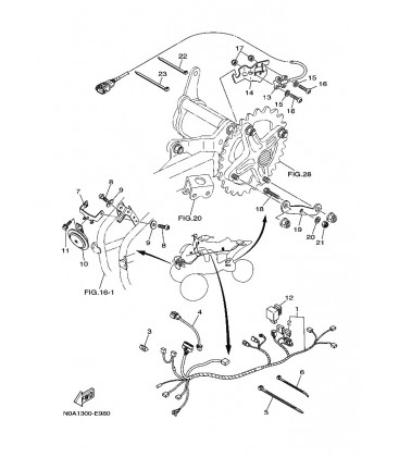 HARNESS & SENSOR & HORN(N0A1)