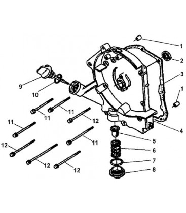 CARTER MOTEUR DROIT