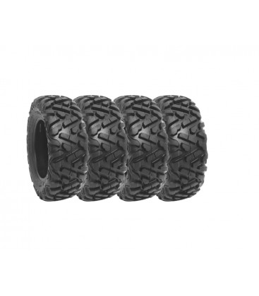 PACK 4 PNEUS URIDE P350 26x9-12 x2 ET 26x12-12 X2 6PLIS