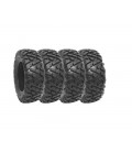 PACK 4 PNEUS URIDE P350 26x9-12 x2 ET 26x12-12 X2 6PLIS