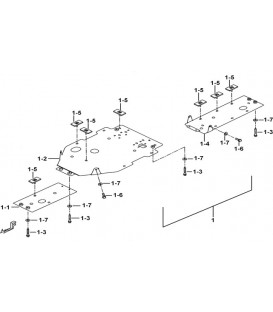 PROTECTIONS CHASSIS ALUMINIUM (OPTION)