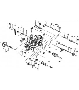 CARTER MOTEUR GAUCHE 2