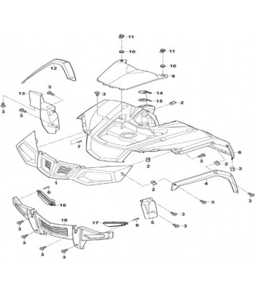 CARROSSERIE AVANT