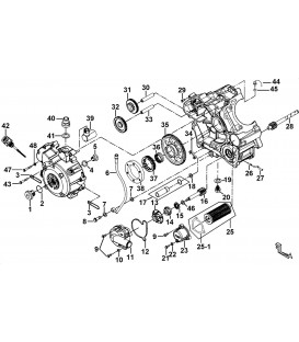 CARTER MOTEUR DROIT