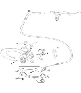 SYSTEME DE FREINAGE DU FREIN DE PARC A CABLE