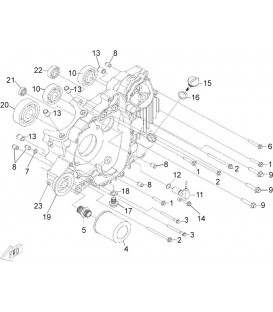 CARTER MOTEUR GAUCHE