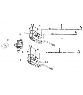 MOTEUR DE DIFFERENTIEL (FACE AVANT A LED)