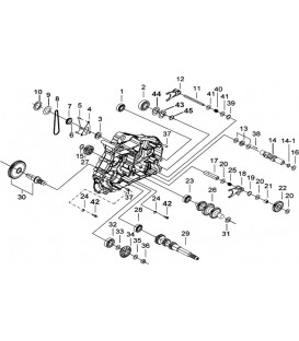 CARTER MOTEUR GAUCHE 2