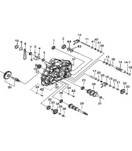 CARTER MOTEUR GAUCHE 2