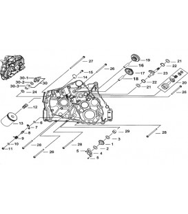 CARTER MOTEUR GAUCHE 1