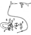 SYSTEME DE FREINAGE DU FREIN DE PARC A CABLE