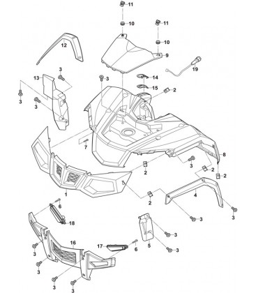 CARROSSERIE AVANT