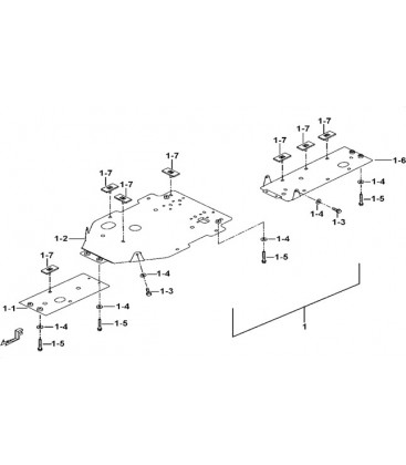 PROTECTIONS CHASSIS ALUMINIUM (OPTION)