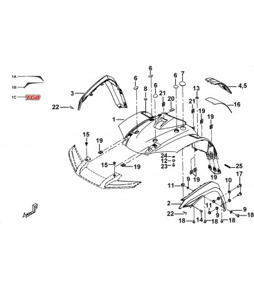 CARROSSERIE AVANT