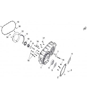 CARTER VARIATEUR