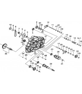 CARTER MOTEUR GAUCHE 2