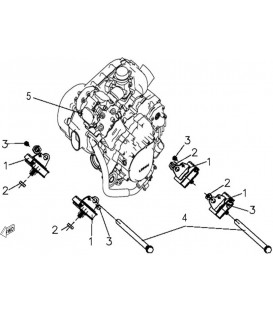 ENSEMBLE MOTEUR - SUPPORT MOTEUR