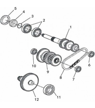 TRANSMISSION BOITE DE VITESSES