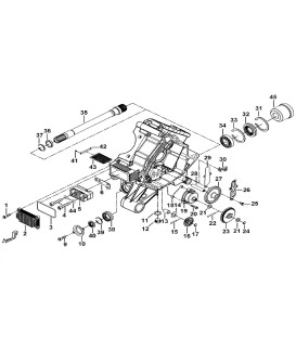 CARTER MOTEUR GAUCHE