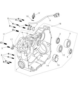 CARTER MOTEUR DROIT