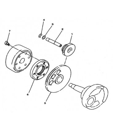 ROUE LIBRE DE DEMARREUR