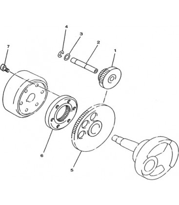 ROUE LIBRE DE DEMARREUR