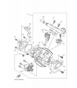 CARTER D'ACCELERATEUR 1