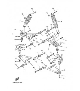 SUSPENSION AVANT & ROUE