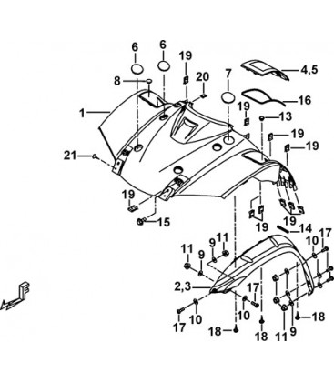 CARROSSERIE AVANT