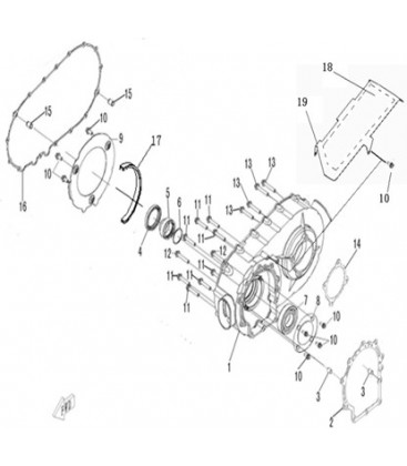 CARTER VARIATEUR