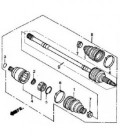 CARDAN ROUES AVANT 4X4