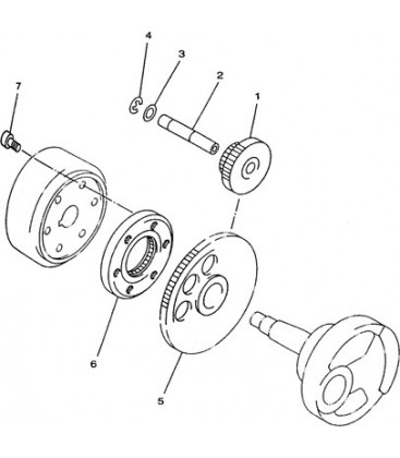 ROUE LIBRE DE DEMARREUR