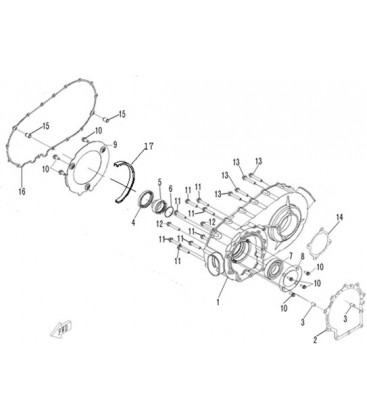 CARTER VARIATEUR