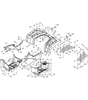 CARROSSERIE ARRIERE