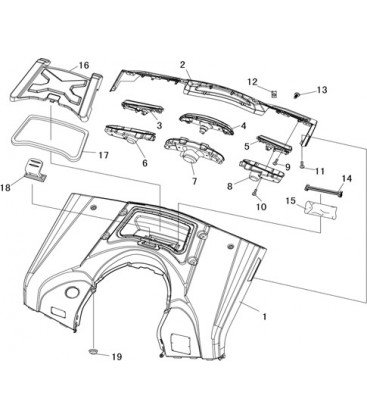 CARROSSERIE ARRIERE - DECORATION