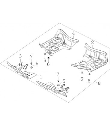 PROTECTIONS TRIANGLES (ACCESSOIRES)