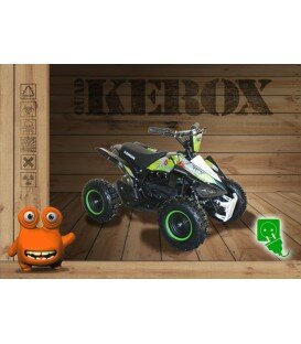 PACK PROMO QUAD KEROX REX ELECTRIQUE GRANDE ROUE + MONTAGE + CASQUE